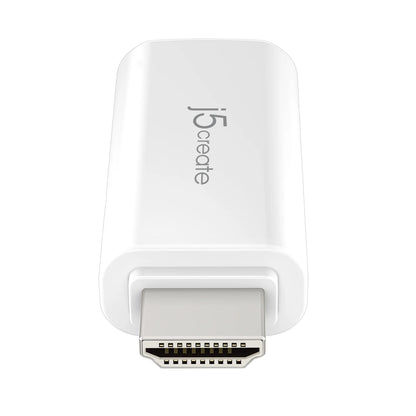 HDMI to VGA Video Adapter Cable Connector with Audio Supports Resolution 1920 X 1080, JDA203